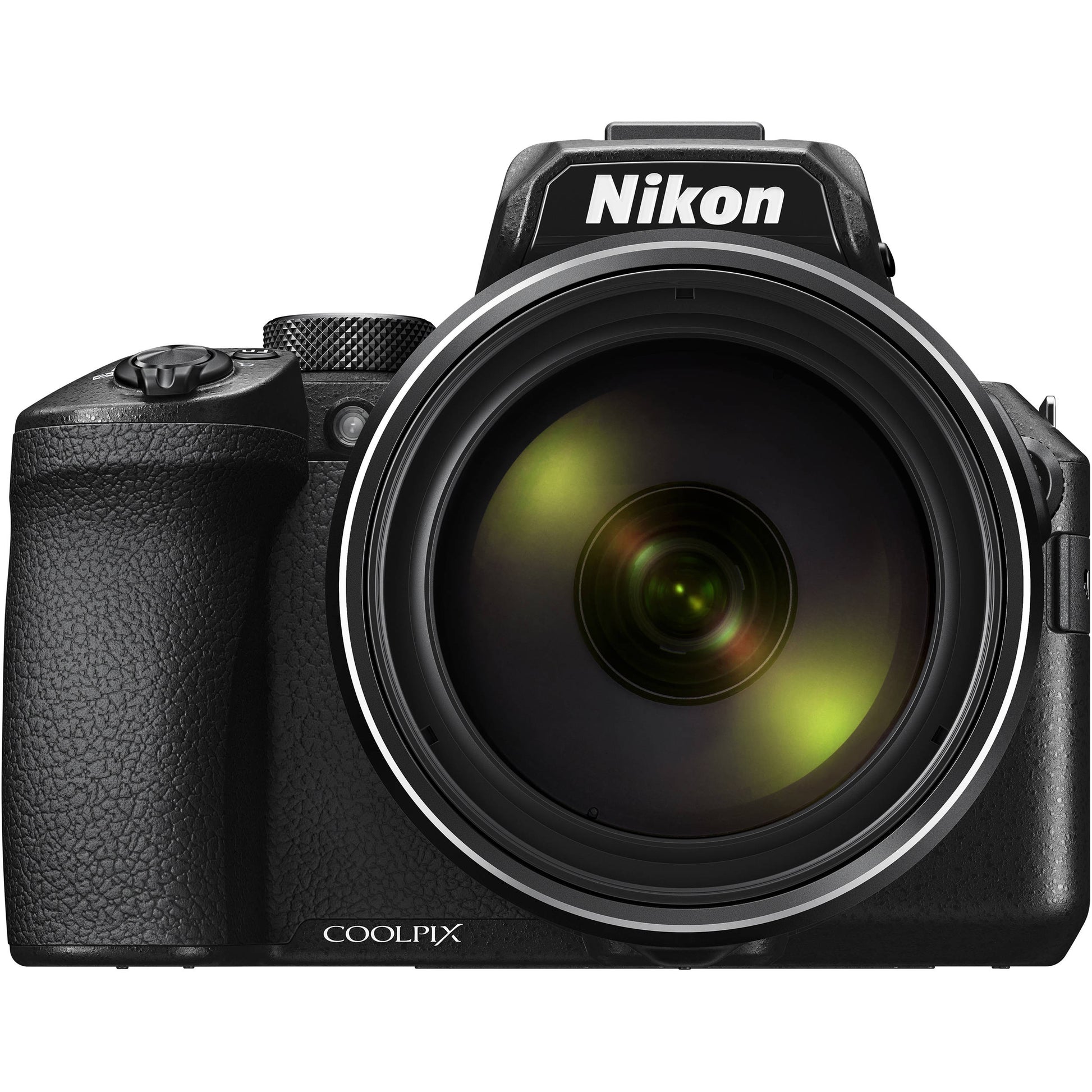 Nikon COOLPIX P950 with super-telephoto zoom lens.