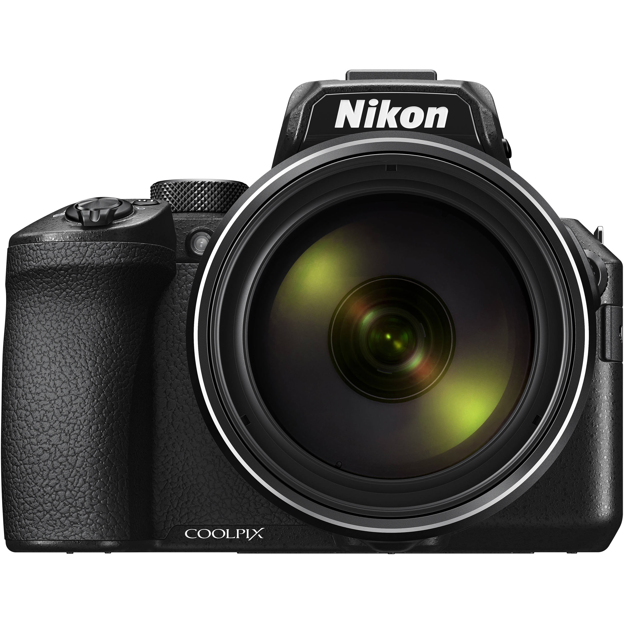 Nikon COOLPIX P950 with super-telephoto zoom lens.