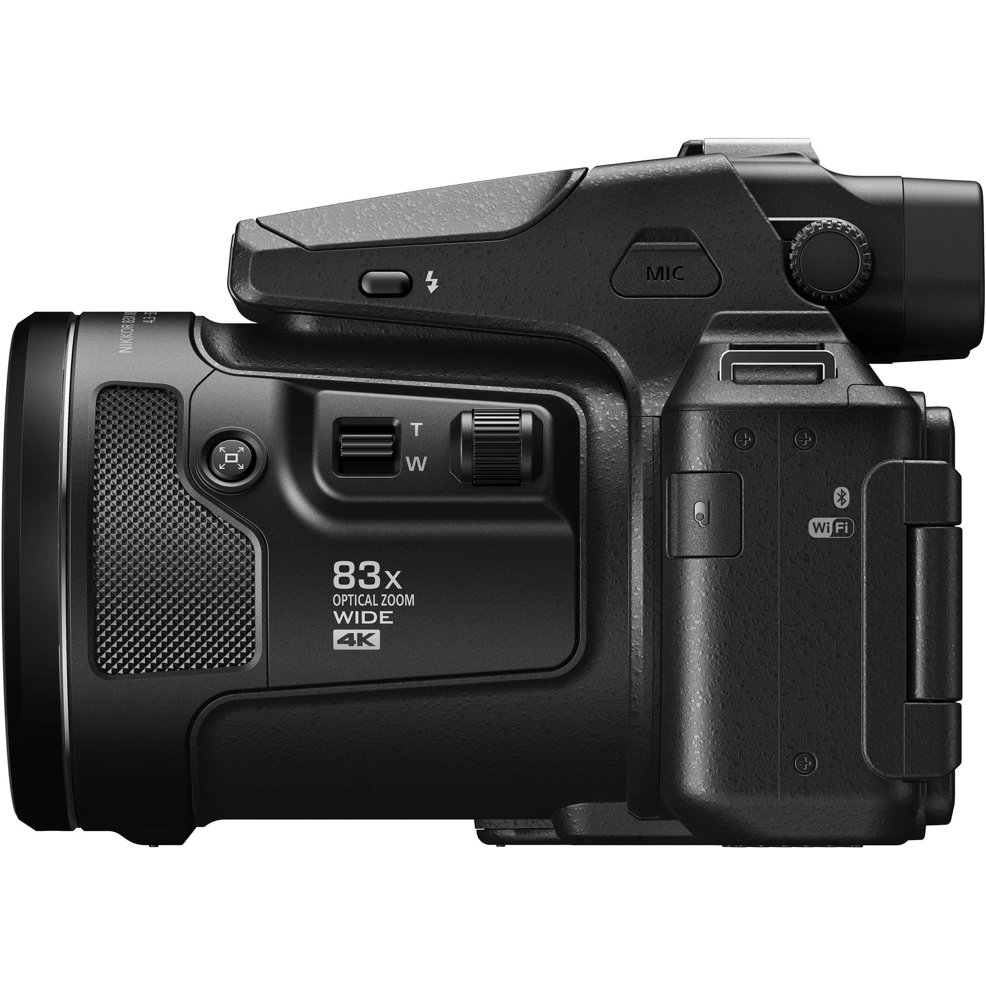 Nikon COOLPIX P950 with super-telephoto zoom lens.