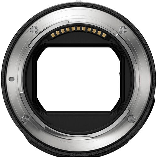 Nikon FTZ II lens adapter on a white background