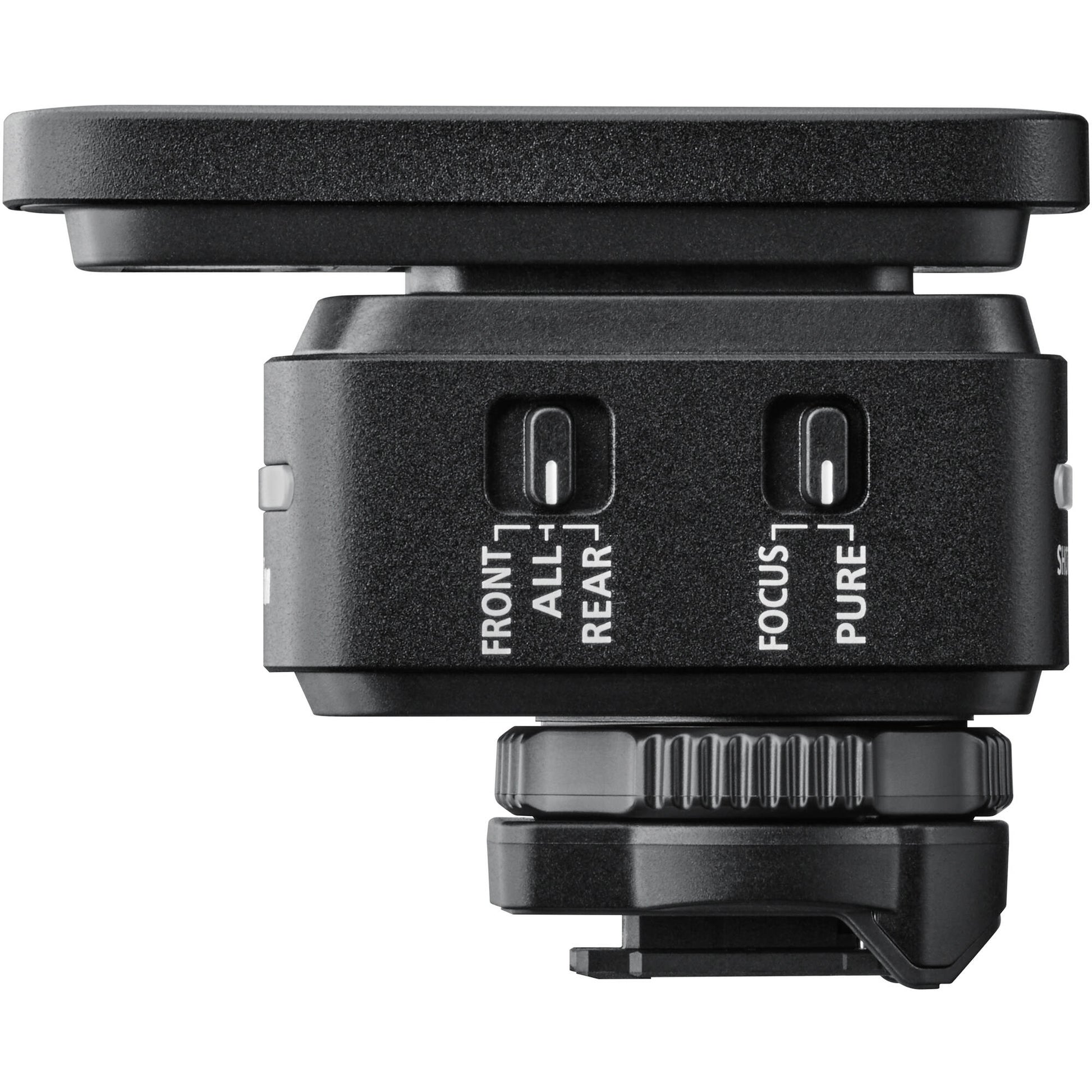 ME-D10 Shotgun Microphone on ZR with 32-bit float audio and built-in shock mount.
