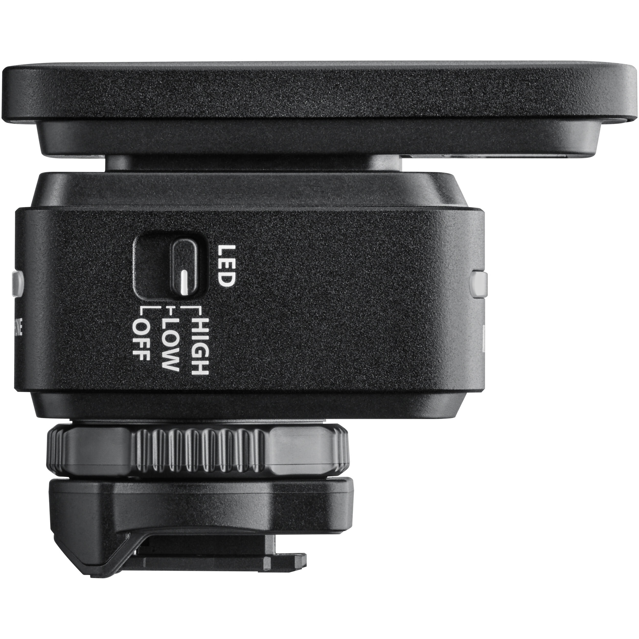 ME-D10 Shotgun Microphone on ZR with 32-bit float audio and built-in shock mount.

