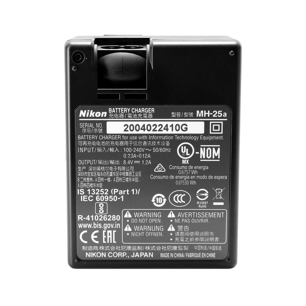 Nikon MH-25A charger for EN-EL15 batteries