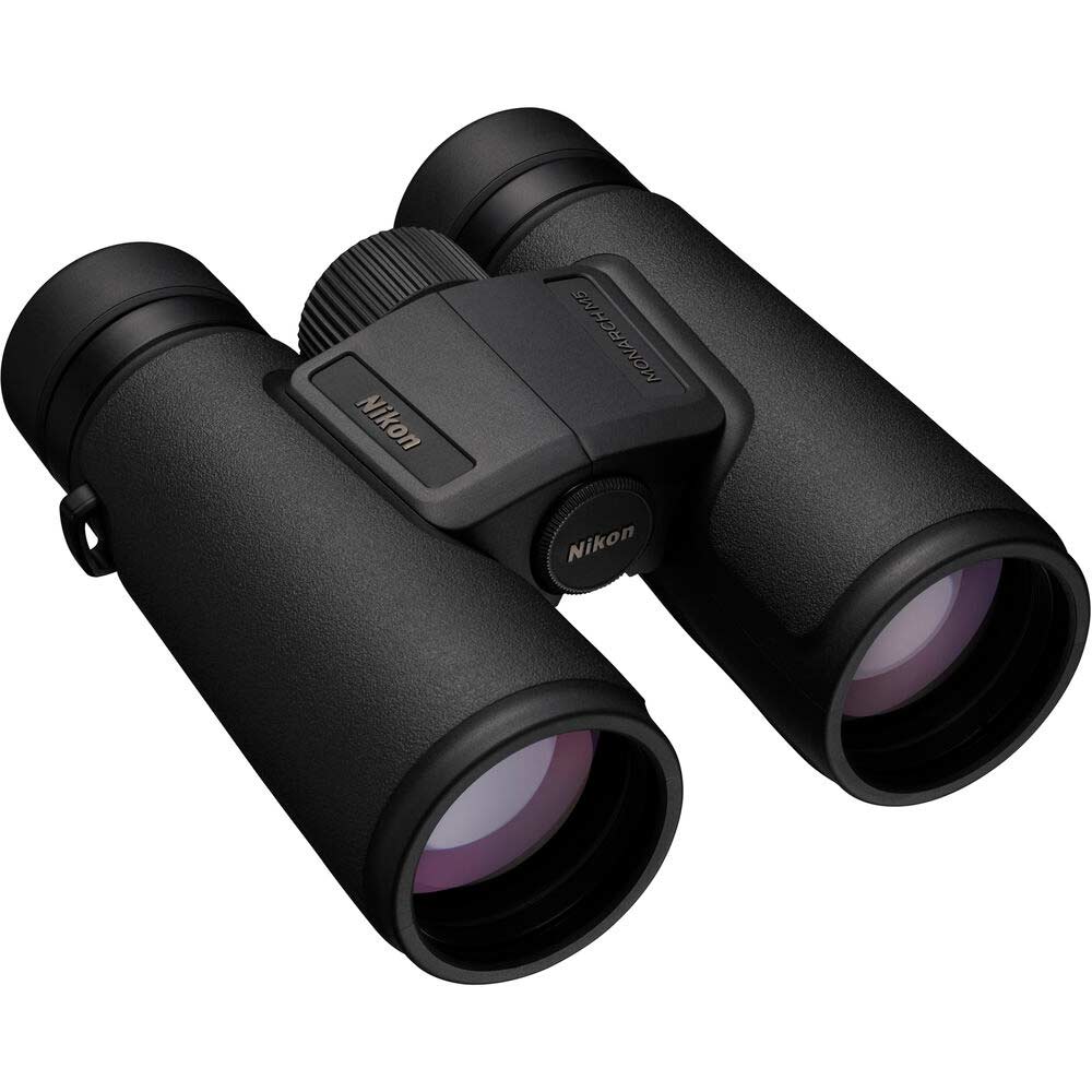 Nikon Monarch M5 Binoculars featuring a sleek new design, extra-low dispersion glass, and rugged waterproof construction for immersive outdoor viewing.