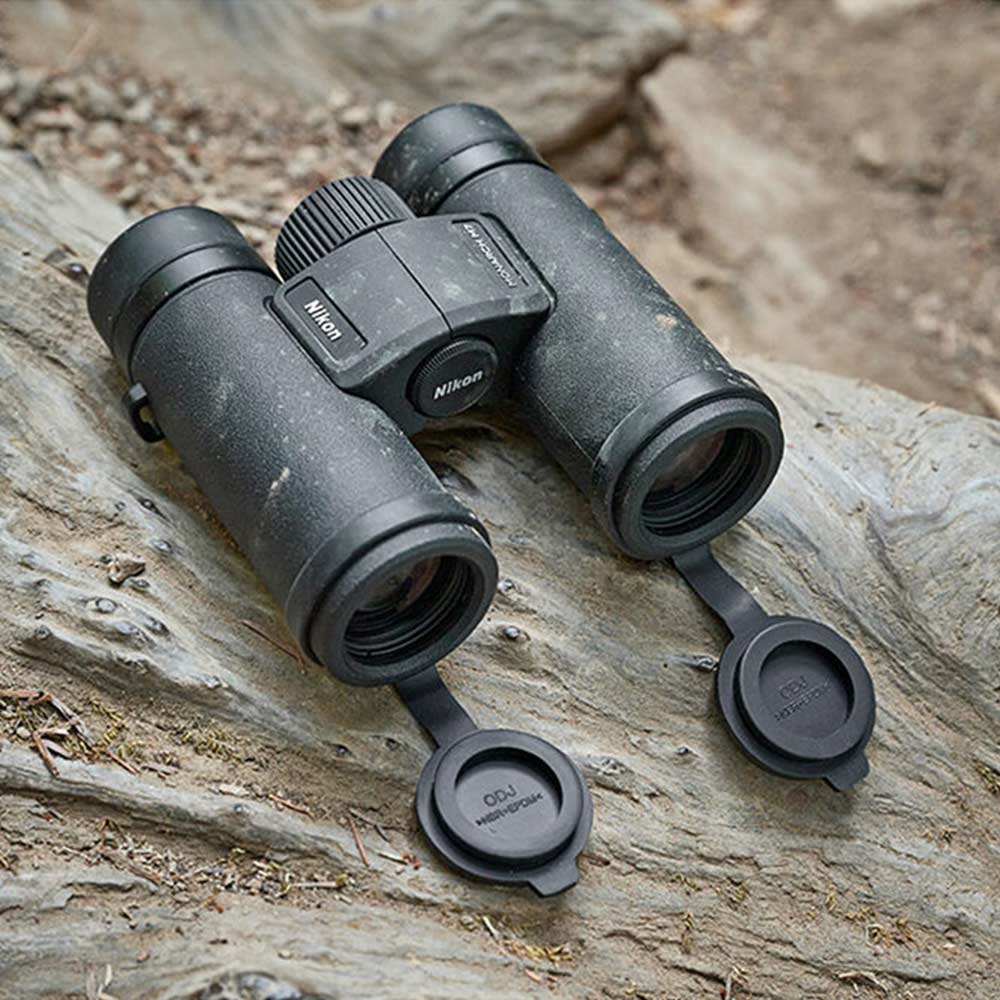 Nikon Monarch M7 10x42 Binoculars with wide view, ED glass, and sharp, clear optics for nature and wildlife viewing.