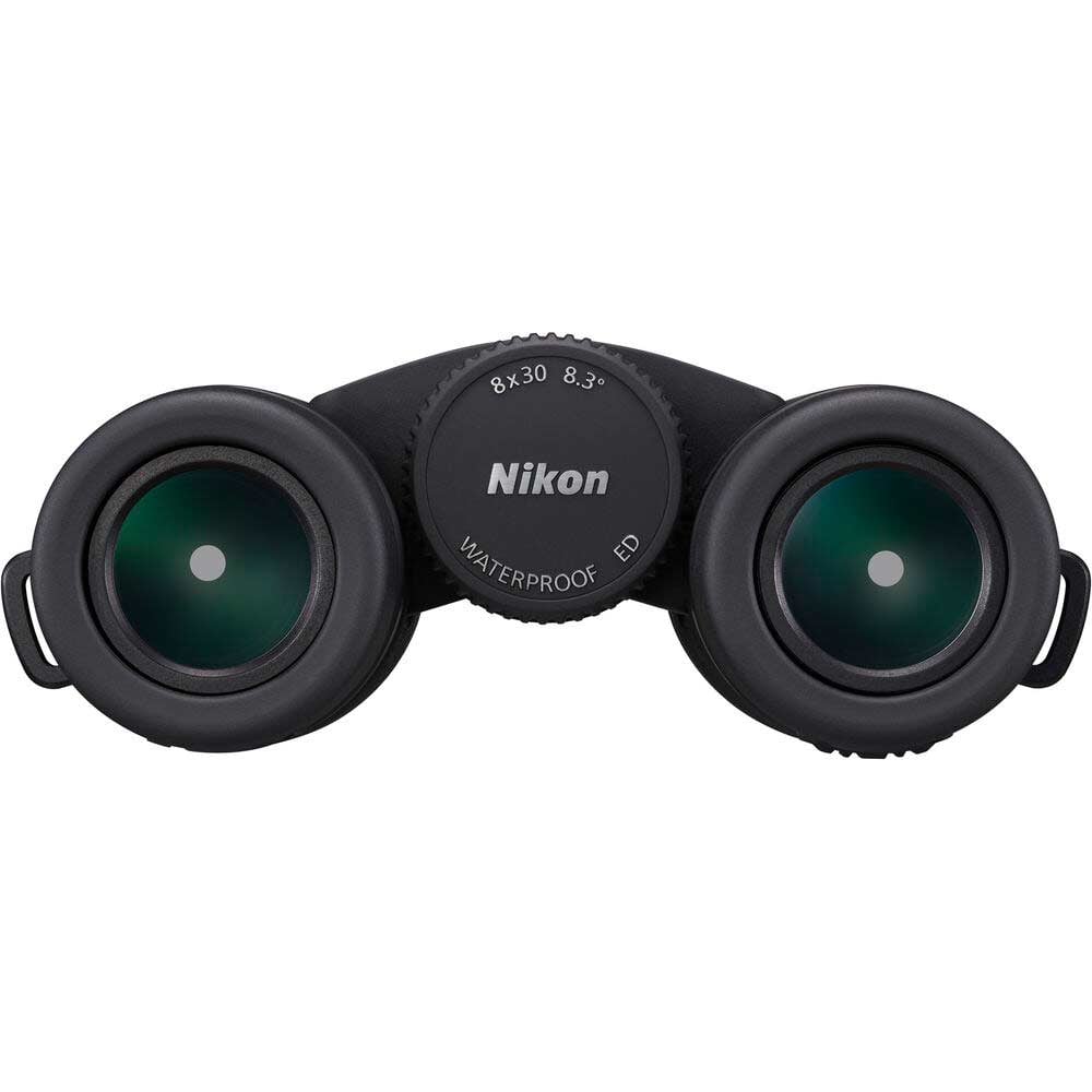 Lightweight Nikon Monarch M7 8x30 Binoculars featuring ED glass and multilayer coatings for vivid, high-resolution views.