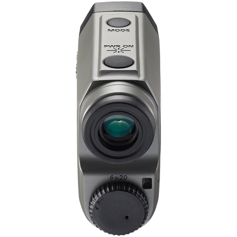 Nikon Prostaff 1000 6x20 rangefinder with 5–910m range, 6x monocular optics, target priority modes, and rugged, rainproof design.
