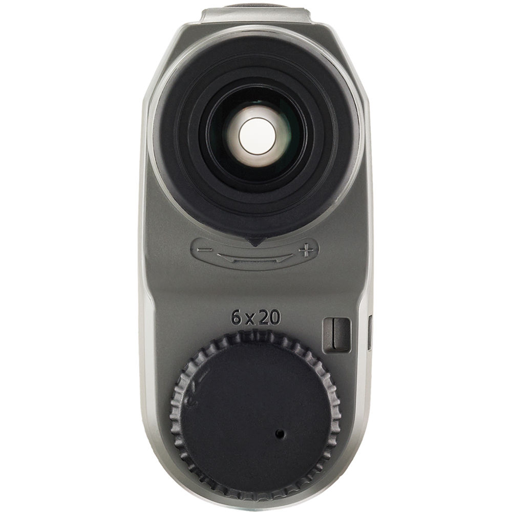 Nikon Prostaff 1000 6x20 rangefinder with 5–910m range, 6x monocular optics, target priority modes, and rugged, rainproof design.