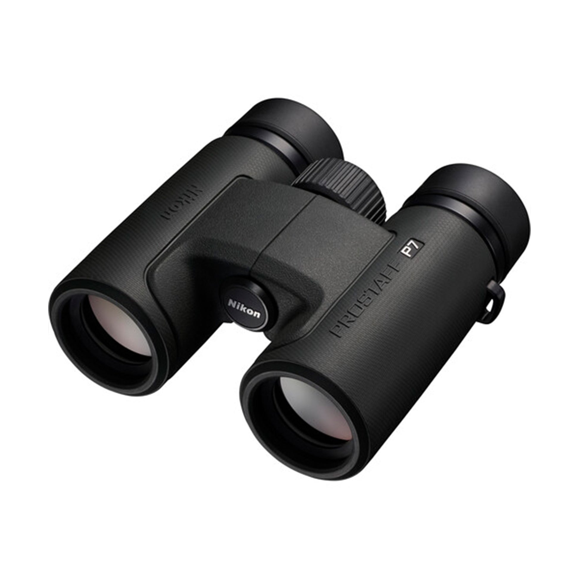 Nikon Prostaff P7 10x binoculars with bright views, 105m field of view, and waterproof, rugged design for outdoor use.