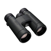 Nikon Prostaff P7 8x binoculars with bright, clear views, waterproof design, and large focusing knob.