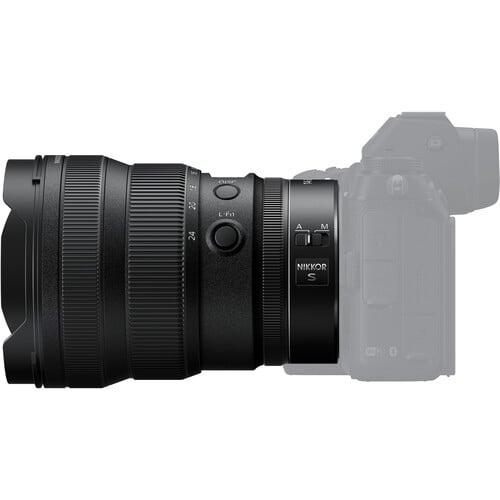 Nikon Z 14-24mm f/2.8 S ultra-wide-angle zoom lens – professional-grade optics with fast aperture, ideal for landscapes and architecture.