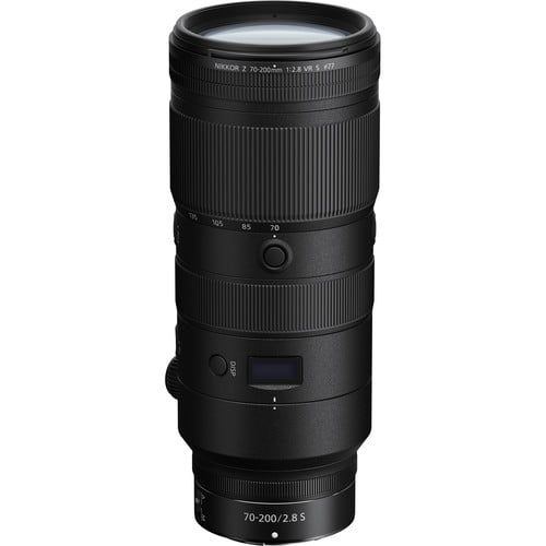 Camera lens with detailed design on a white background