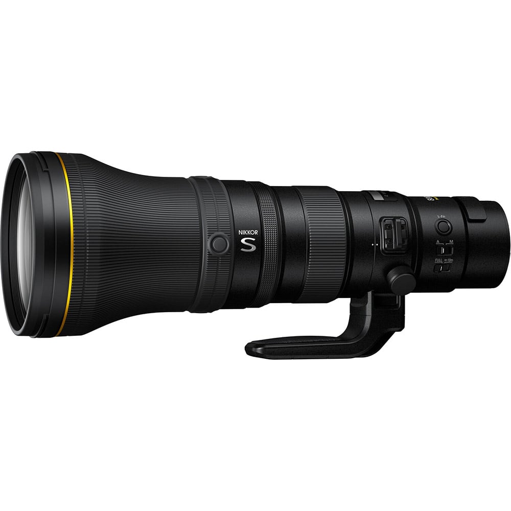 Nikon Z 800mm f/6.3 VR S lens. Ultra-telephoto for Z-mount full-frame cameras with S-Line optics, VR stabilisation, and lightweight design.