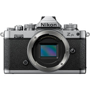 Nikon Z FC mirrorless digital camera body with 20.9MP APS-C sensor, retro design, Nikon Z mount, and 4K video capability.