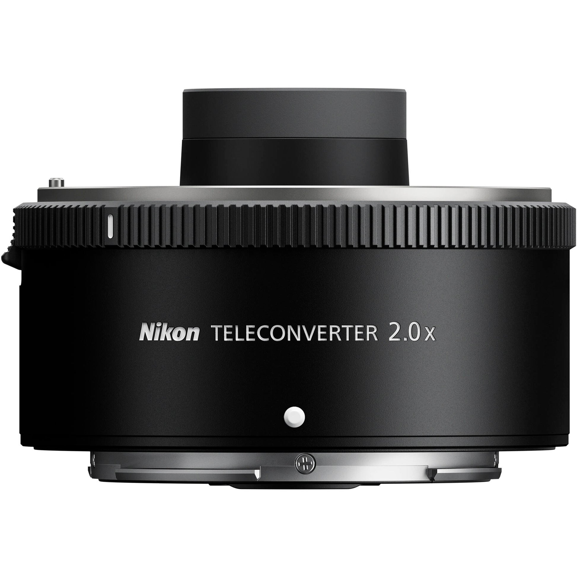 Nikon Teleconverter 2.0x lens on a white background