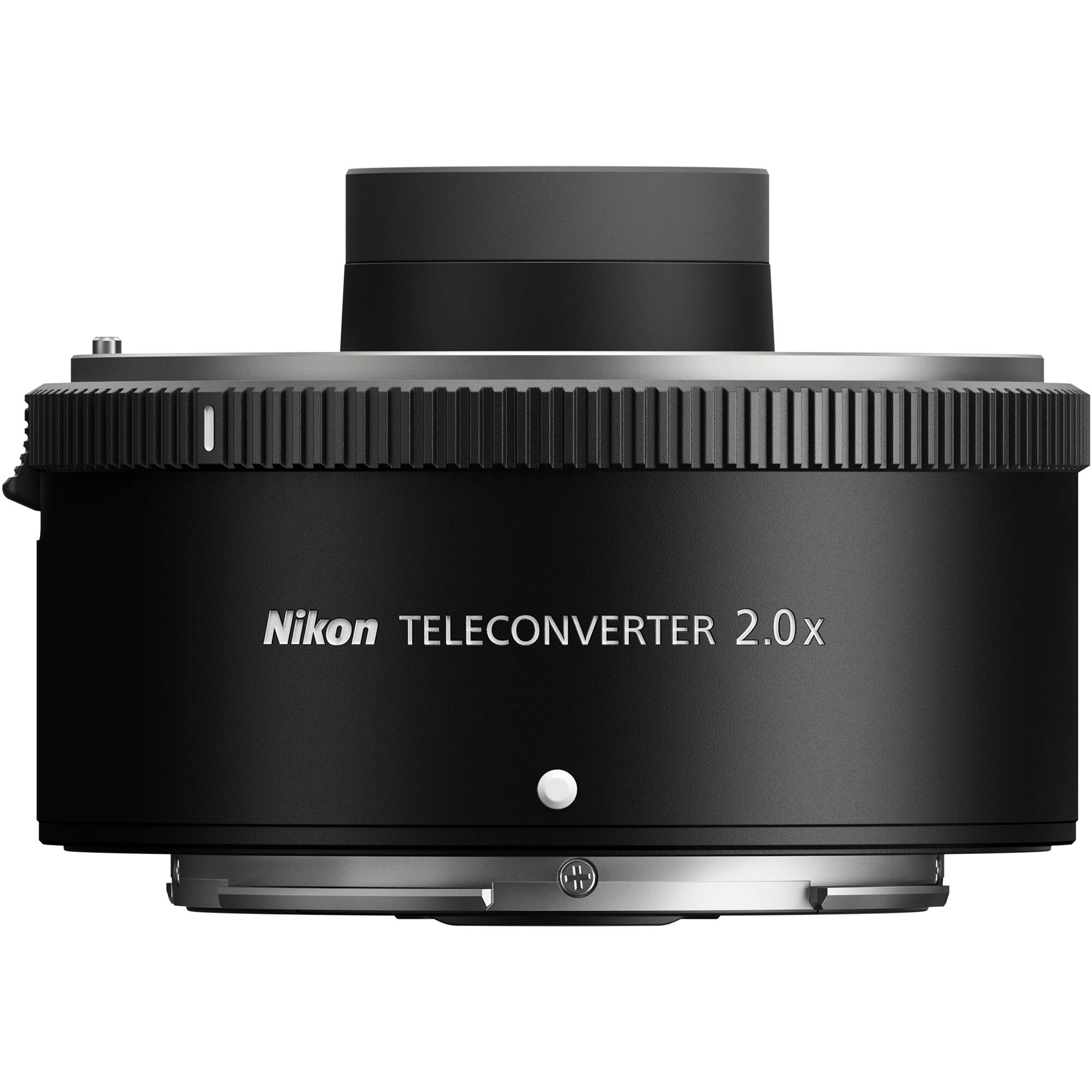 Nikon Teleconverter 2.0x lens on a white background