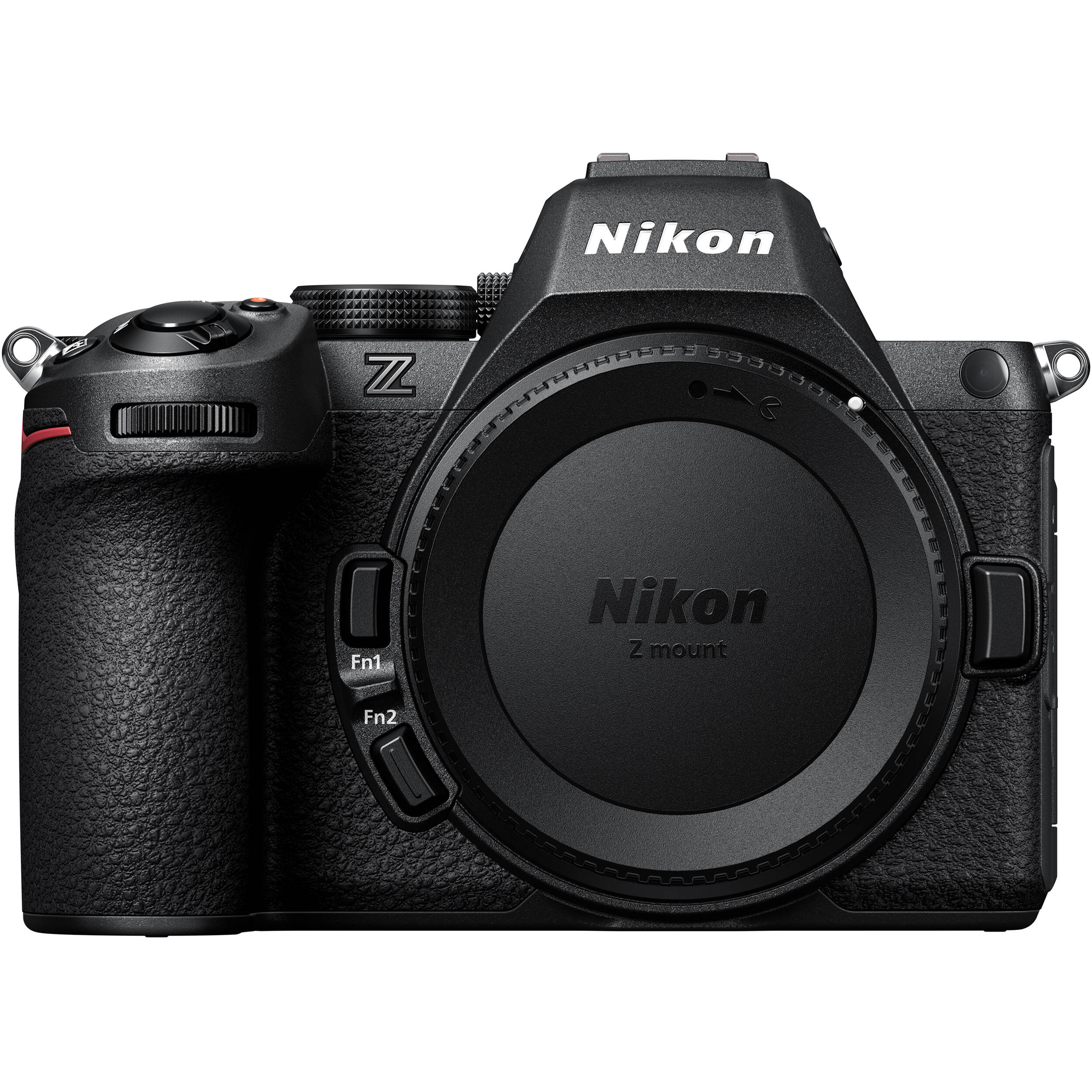 Nikon Z5 II full-frame mirrorless camera with 24.5MP BSI CMOS sensor, EXPEED 7 processor, AI autofocus, 5-axis stabilization, and 4K 60p video.