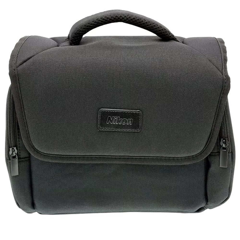 Nikon Z50 II mirrorless camera kit in black featuring two NIKKOR Z lenses (16–50 mm and 50–250 mm), with 3.2″ tilting touchscreen, built-in electronic viewfinder, and ergonomic textured grip.