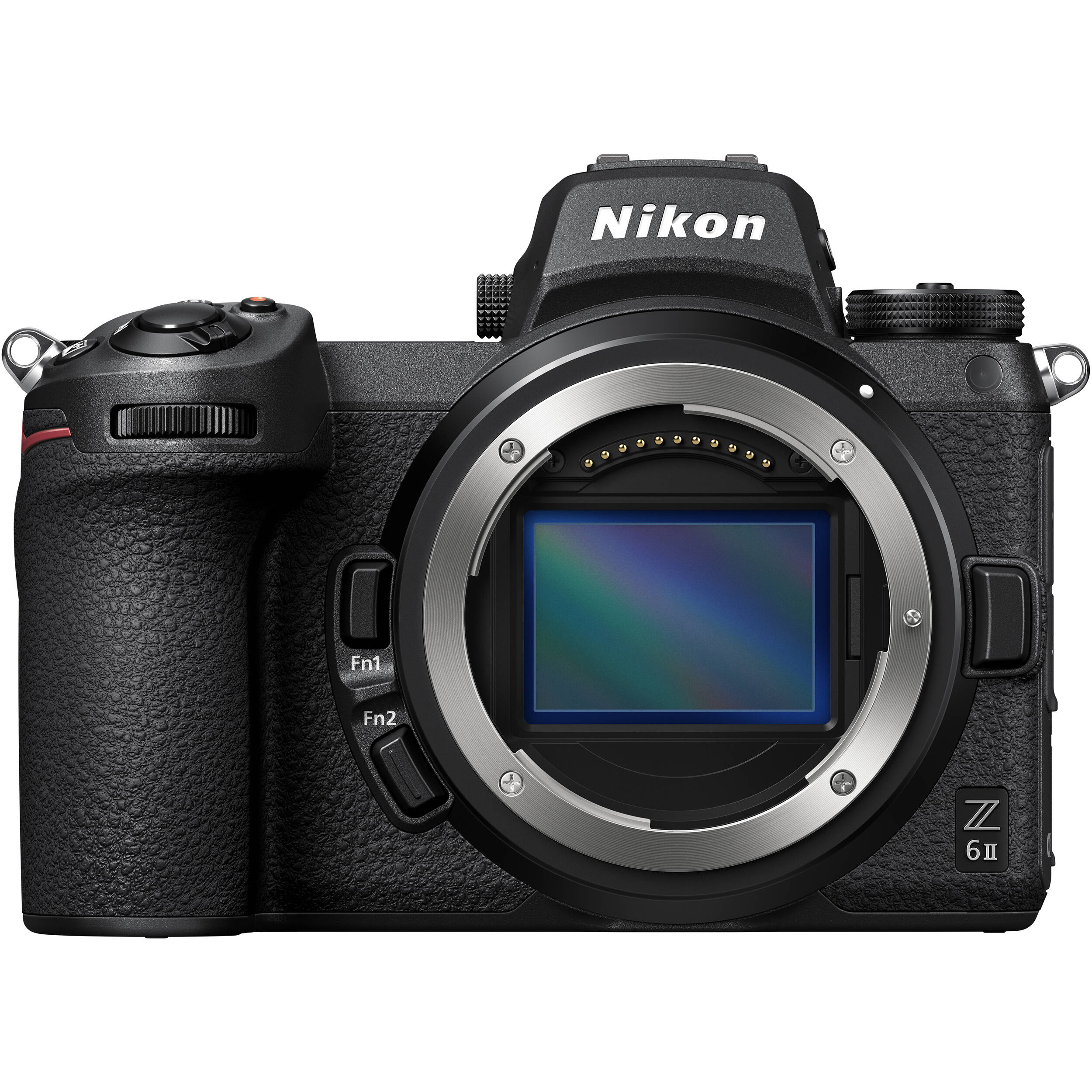 Nikon Z6 II mirrorless camera with 24.5MP sensor and 4K video.