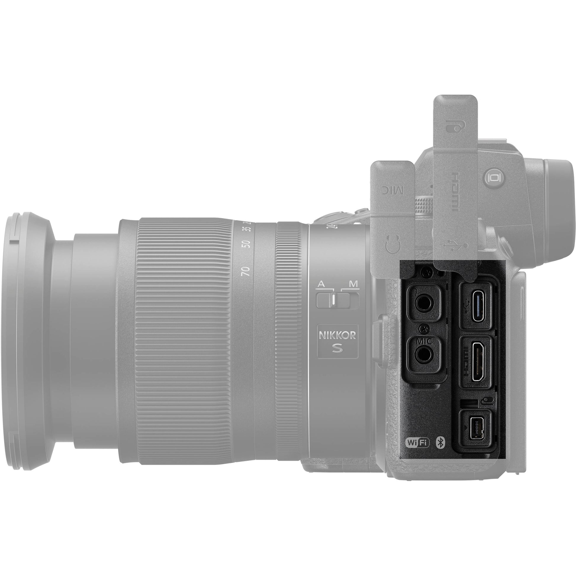 Nikon Z6 II mirrorless camera with 24.5MP sensor and 4K video.
