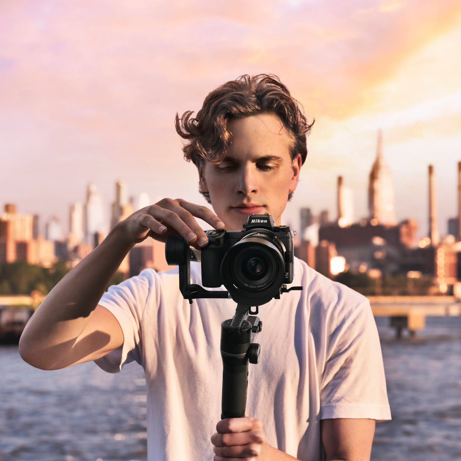 Nikon Z6 II mirrorless camera with 24.5MP sensor and 4K video.