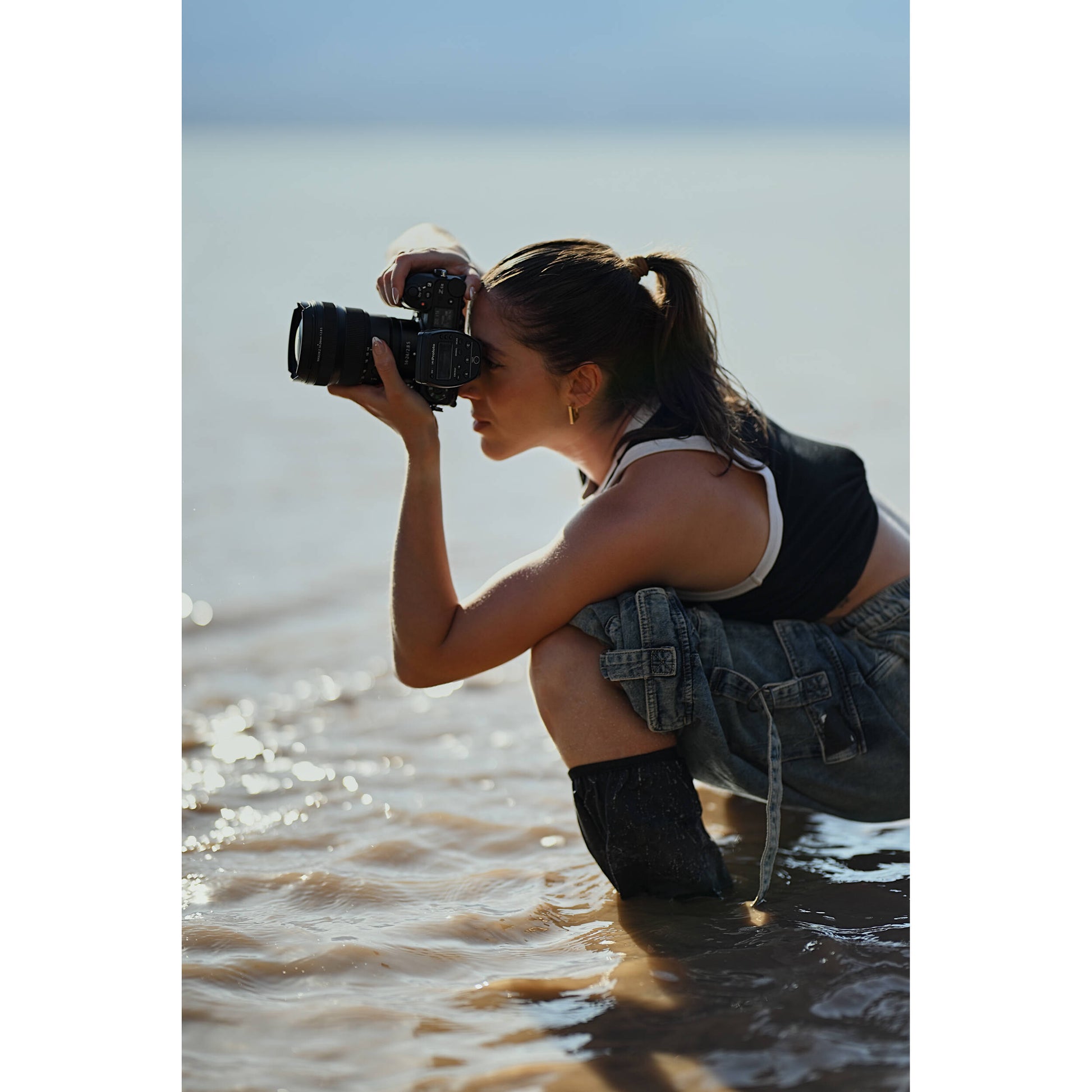 Nikon Z6 III full-frame mirrorless camera with 24.5MP BSI CMOS sensor, EXPEED 7 processor, 6K/60p RAW video, 493-point AF, and 4-axis tilting touchscreen.