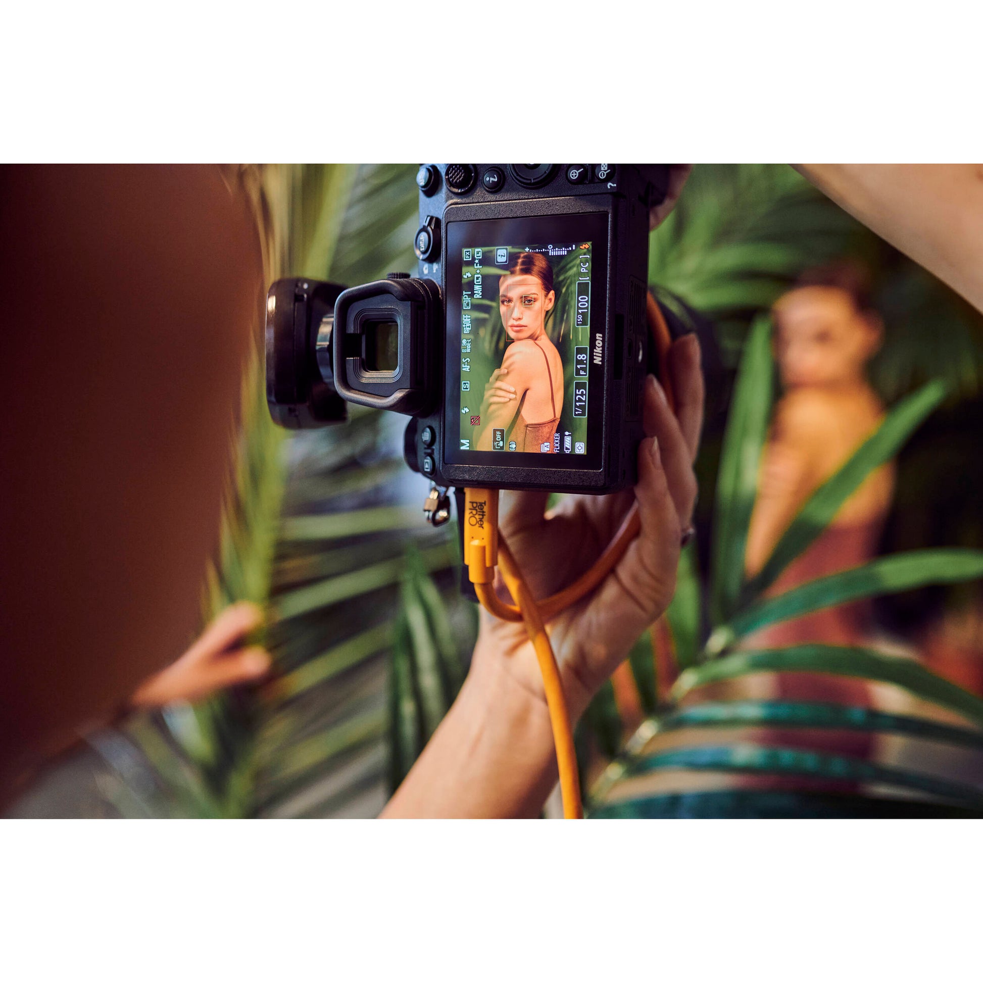Nikon Z7 II full-frame mirrorless camera with 45.7MP BSI CMOS sensor, dual EXPEED 6 processors, 493-point AF, 10 fps shooting, and 4K UHD 60p video.