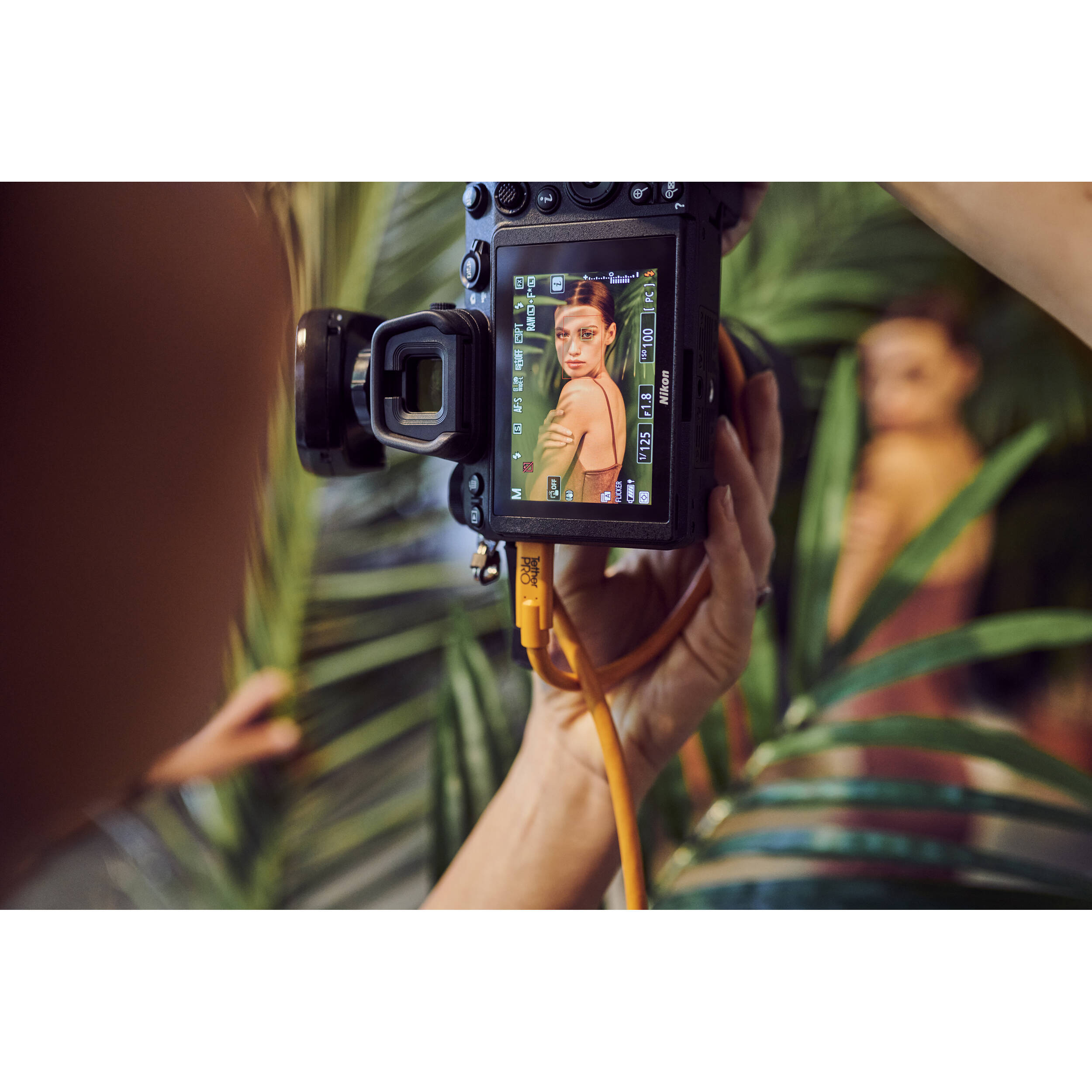 Nikon Z7 II full-frame mirrorless camera with 45.7MP BSI CMOS sensor, dual EXPEED 6 processors, 493-point AF, 10 fps shooting, and 4K UHD 60p video.