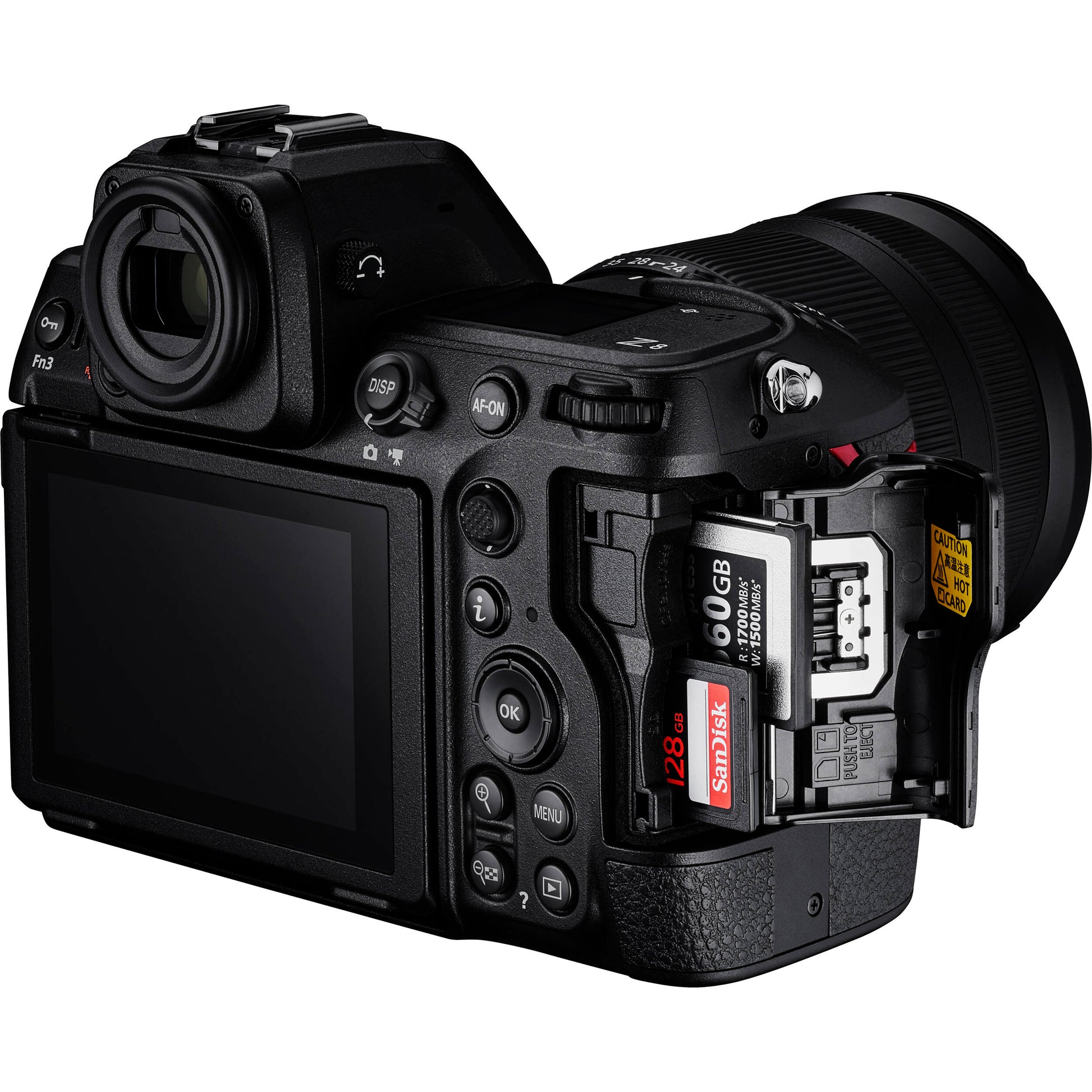 Nikon Z8 mirrorless camera, compact and powerful.