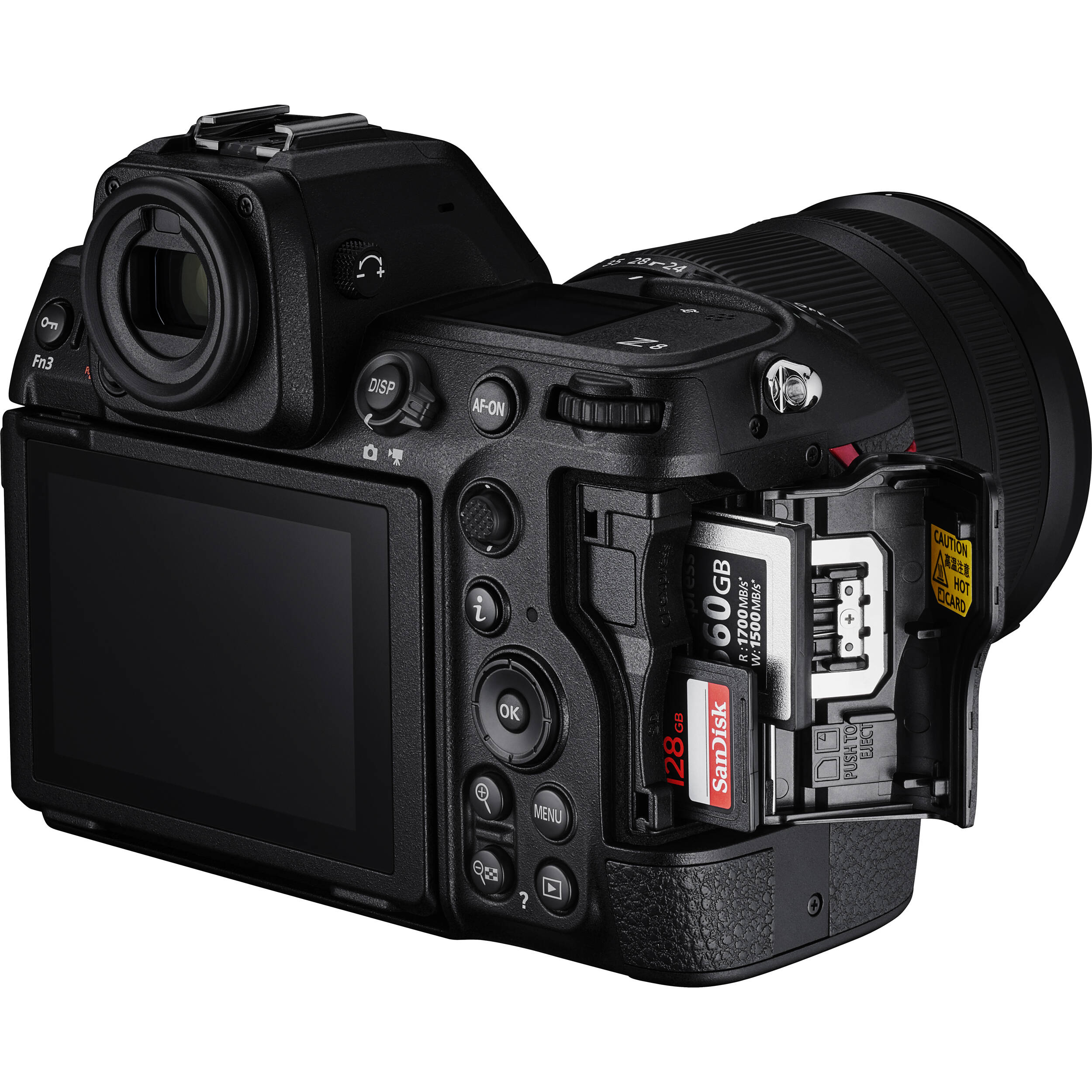 Nikon Z8 mirrorless camera, compact and powerful.