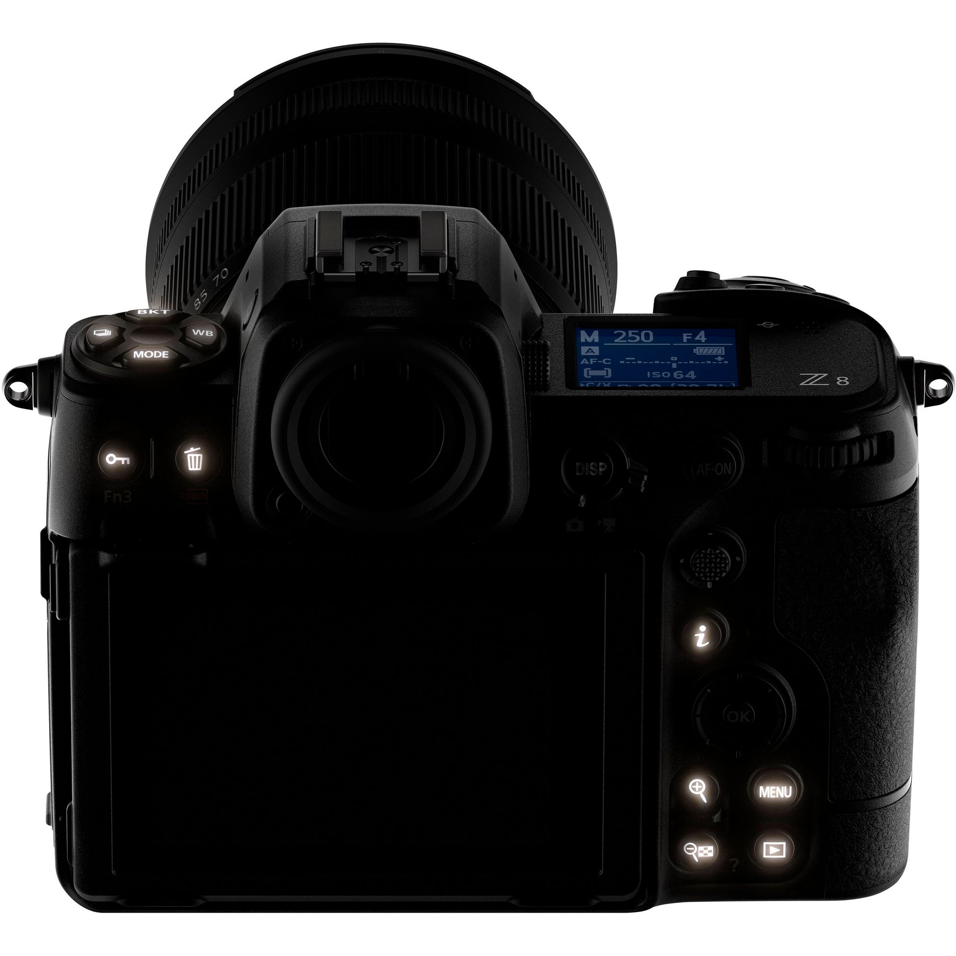 Nikon Z8 mirrorless camera, compact and powerful.