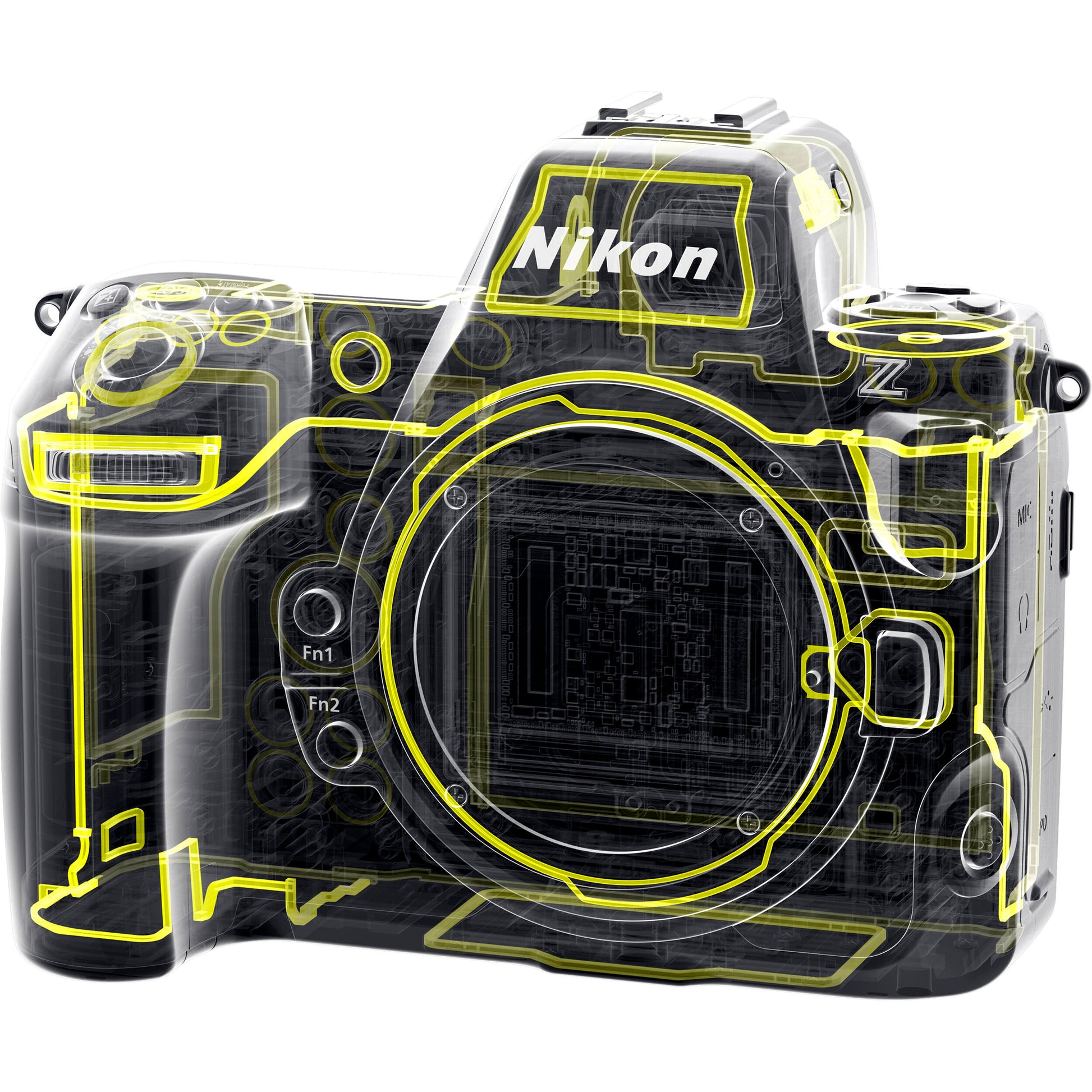 Nikon Z8 mirrorless camera, compact and powerful.