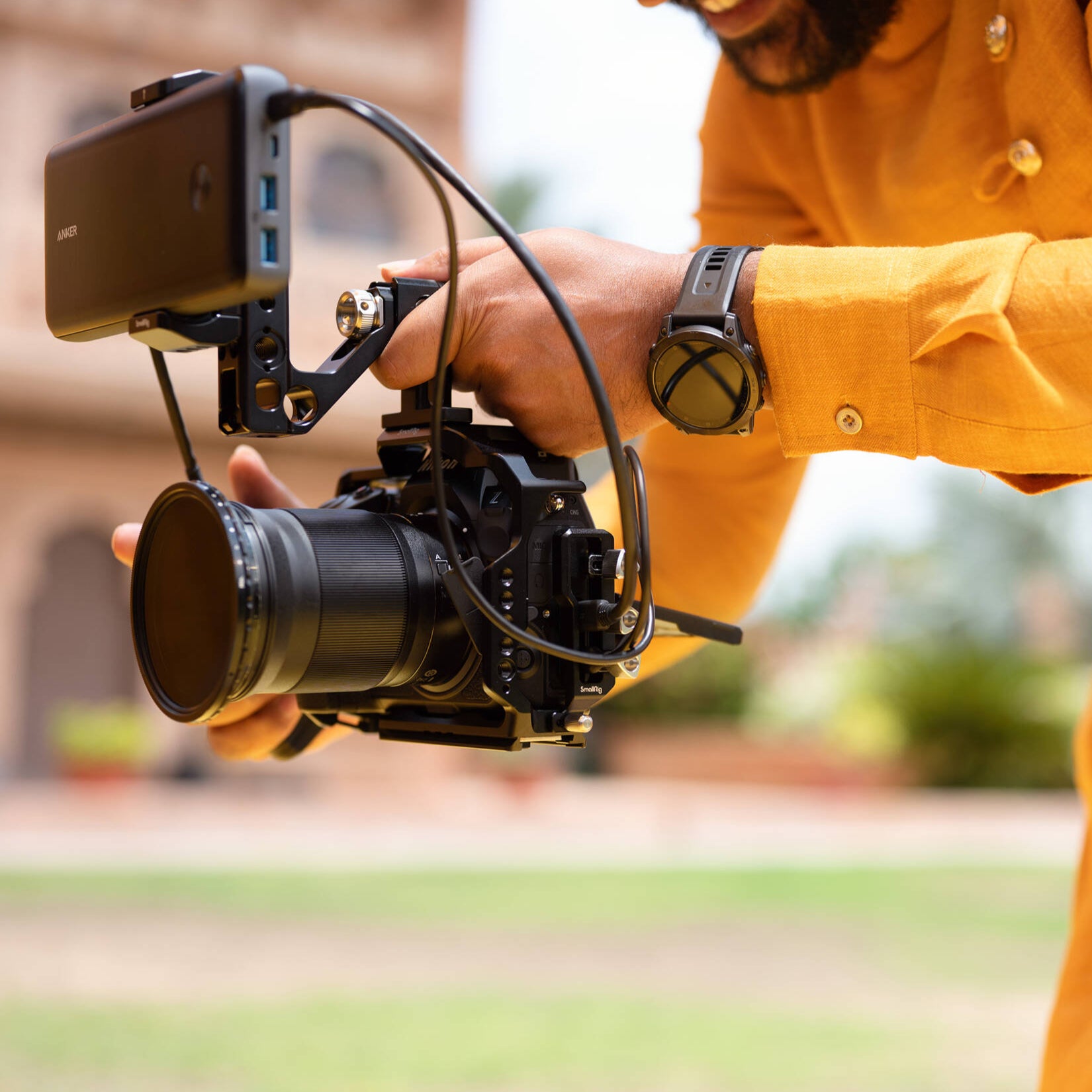 Nikon Z8 mirrorless camera, compact and powerful.