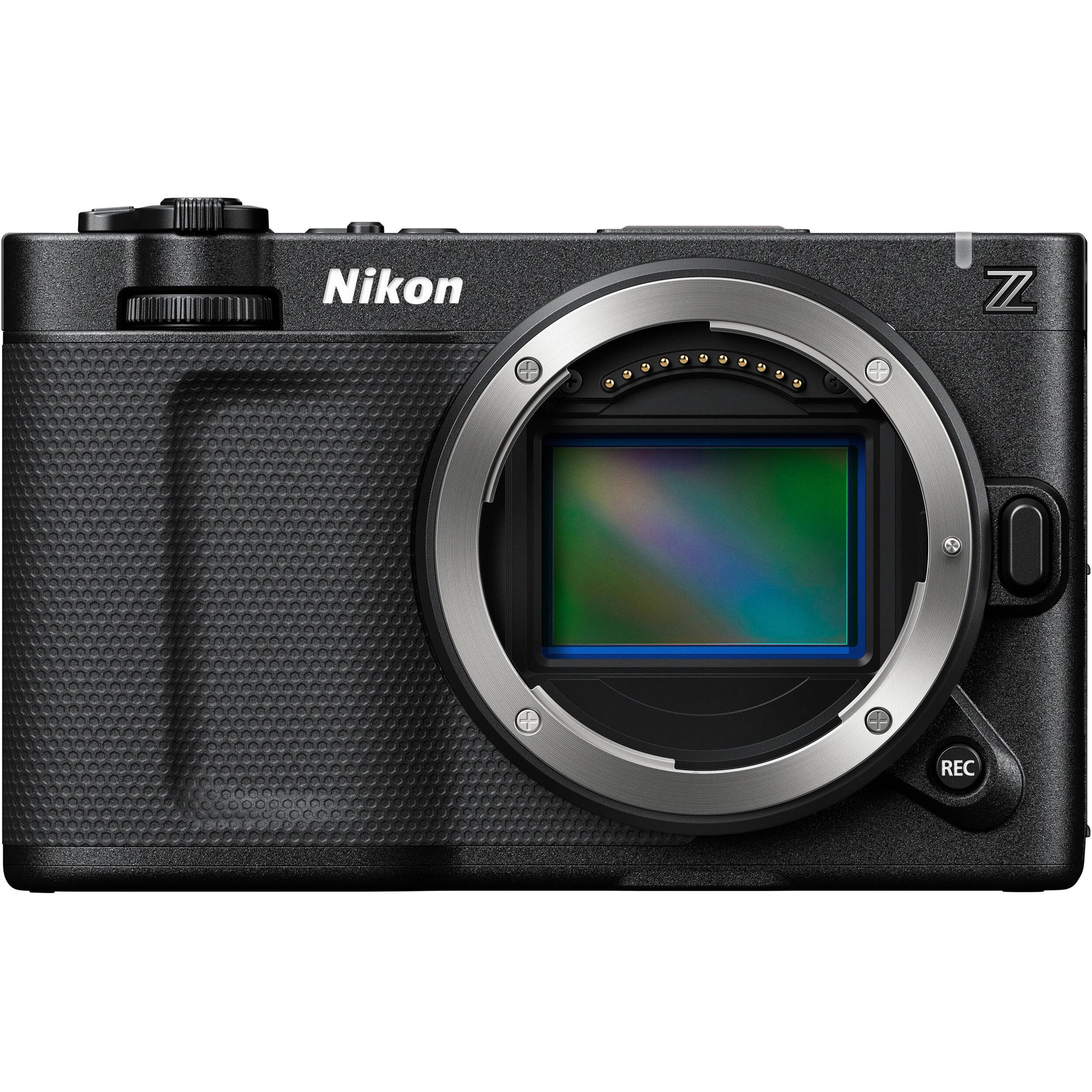 Nikon ZR 6K full-frame cinema camera with REDCODE RAW, 32-bit audio, stabilisation, and Z-mount lens support.