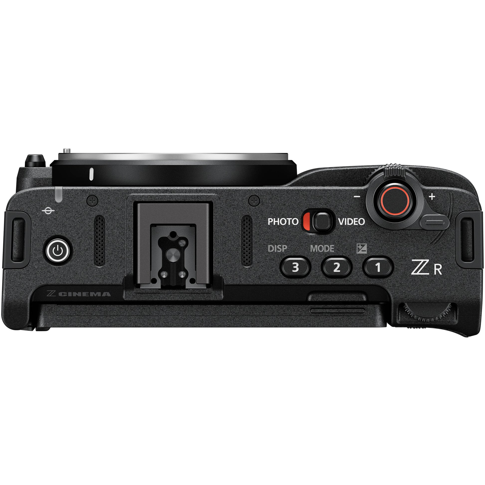 Nikon ZR 6K full-frame cinema camera with REDCODE RAW, 32-bit audio, stabilisation, and Z-mount lens support.