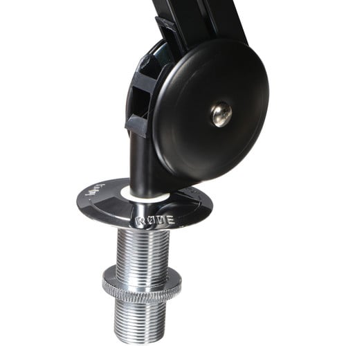 RODE PSA1 Studio Boom Arm for microphones, ideal for podcasting, broadcasting, and streaming setups.