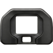 Olympus EP-18 soft rubber eyecup for OM-1 camera, ergonomic design, blocks external light for improved viewfinder visibility.