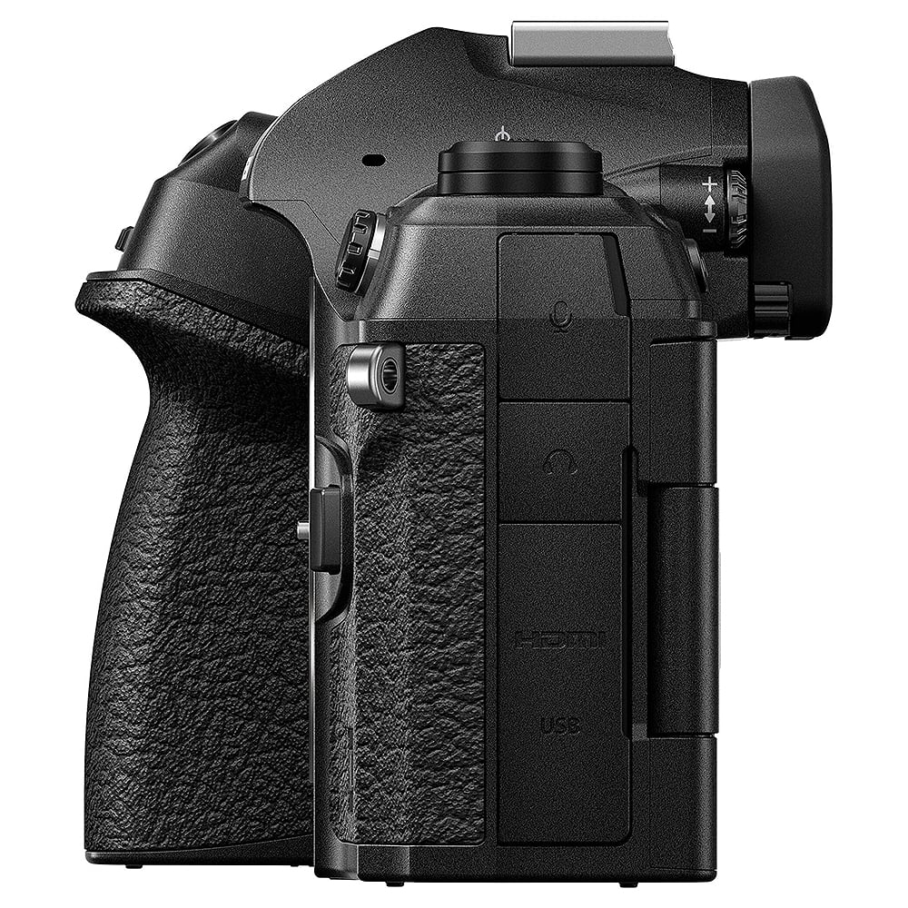 OM System OM-1 Mark II mirrorless camera with 20MP stacked BSI Live MOS sensor, TruePic X processor, paired with versatile 12-40mm Pro II lens, 5-axis IBIS with 8.5 EV, 4K 60p video, and advanced AI autofocus.