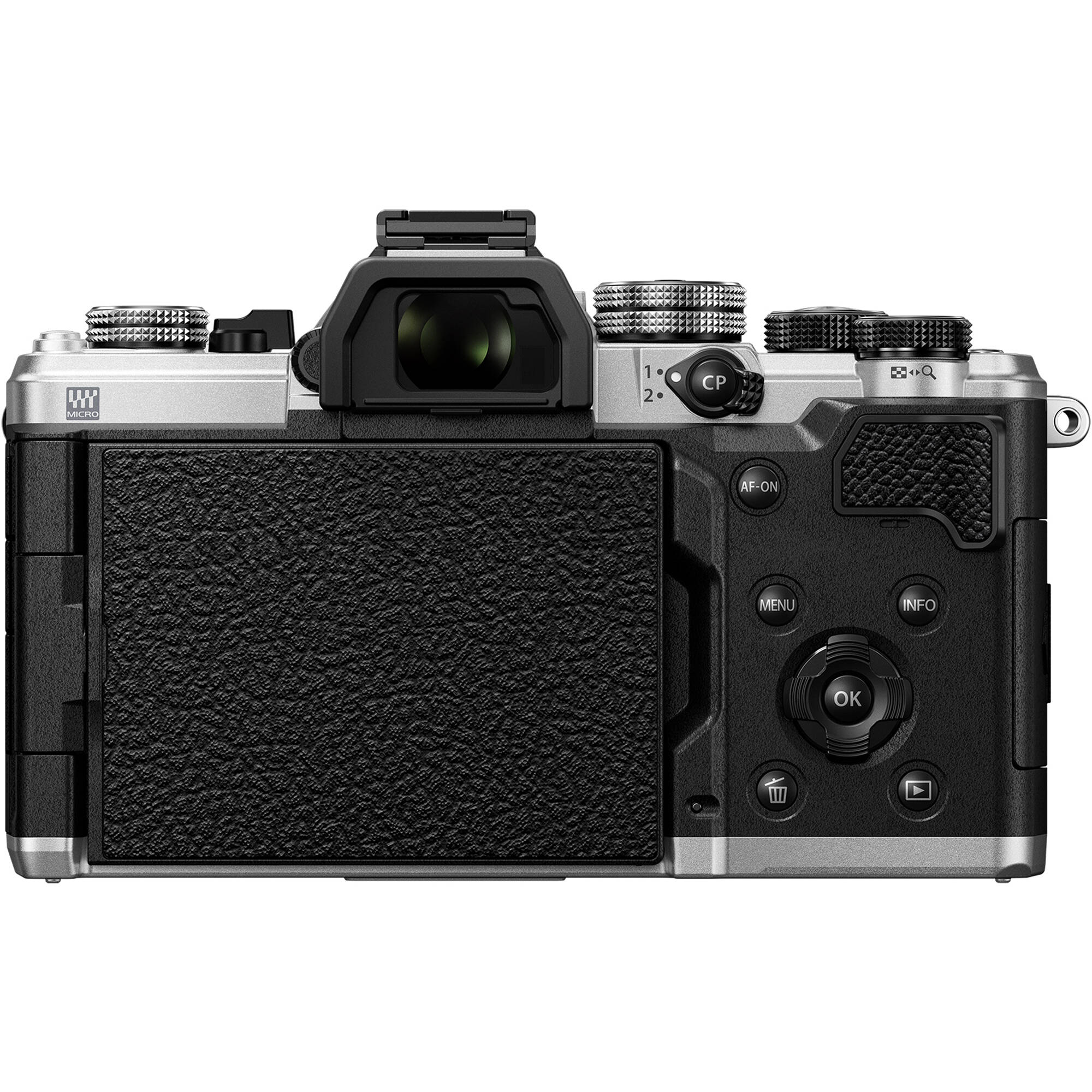 OM System OM-3 with 12-45mm f/4 Pro Lens, 20.4MP sensor, TruePic X, compact weather-sealed zoom, 7.5 stops IBIS, 120fps burst, 4K 60p video