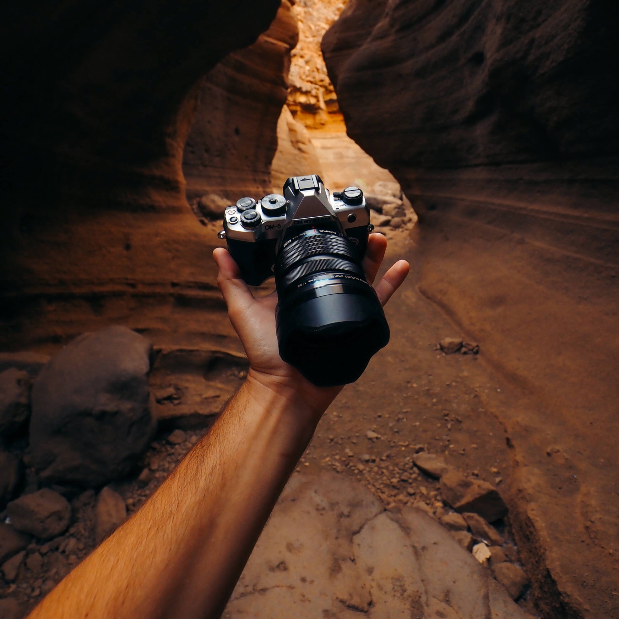 OM-5 Mark II camera with 5-axis stabilisation for sharp handheld shots