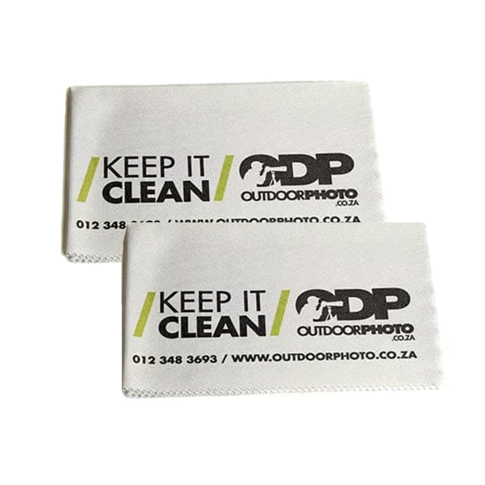 Keeping your binocular and camera lenses, and spectacles clean is a breeze thanks to this quality microfiber cloth.