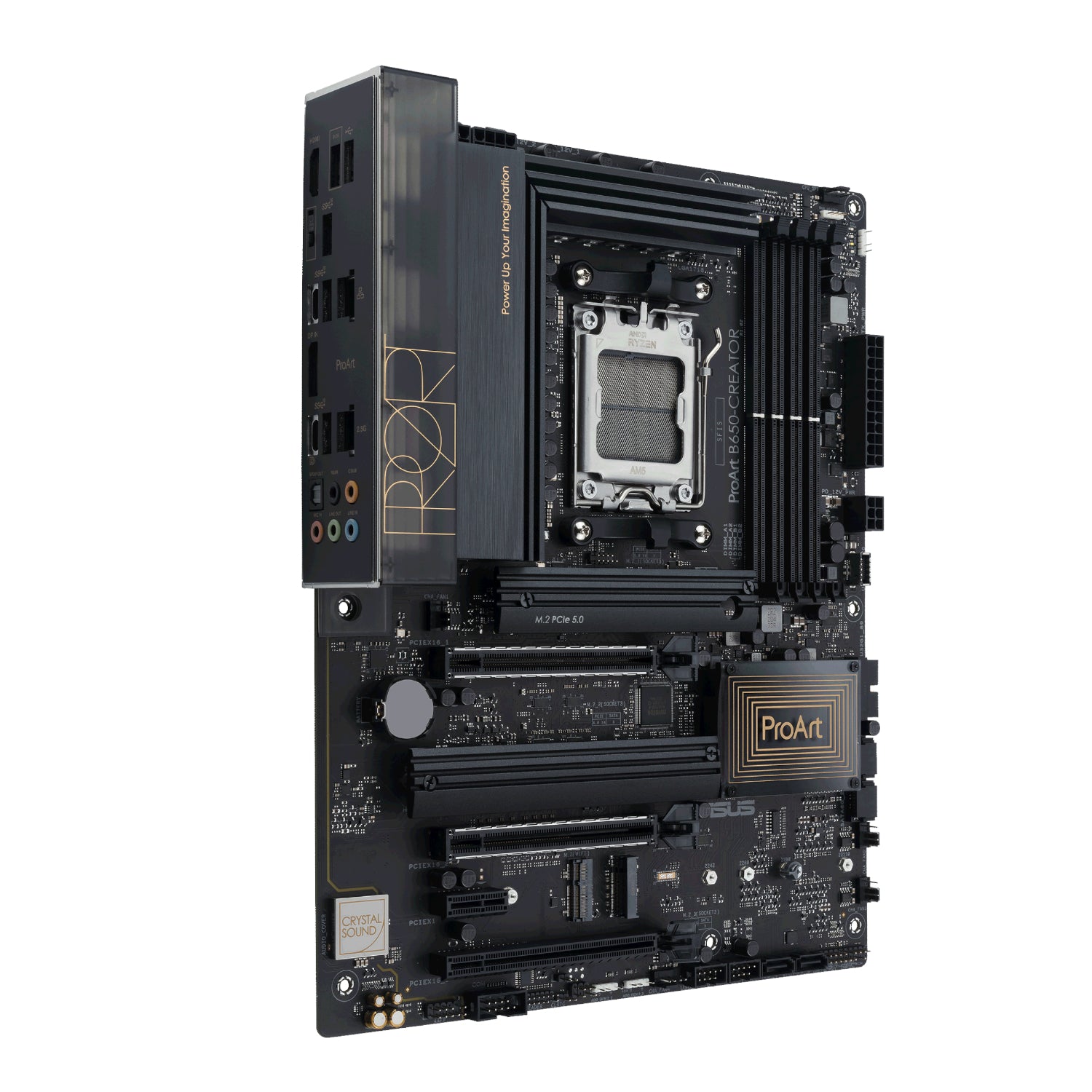 The ASUS REMBRANDT Creator PC features a super-fast 2TB NVMe SSD for quick loading and smooth performance in all your projects.