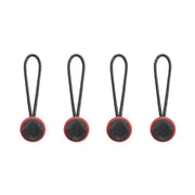 This set of fourth generation Anchor Connectors from Peak Design contains four loop-type attachments that fit onto the ends of any Peak Design strap to provide support for your gear.