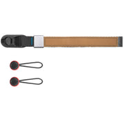 Secure your camera or binoculars with an adjustable wrist strap. This Peak Design Cuff is made from comfortable nylon webbing and trendy leather details.