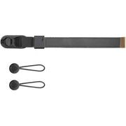 The Peak Design Cuff is a sleek, ultra-secure wrist strap with Dyneema-corded Anchors, holding over 90kg, perfect for protecting heavy cameras.