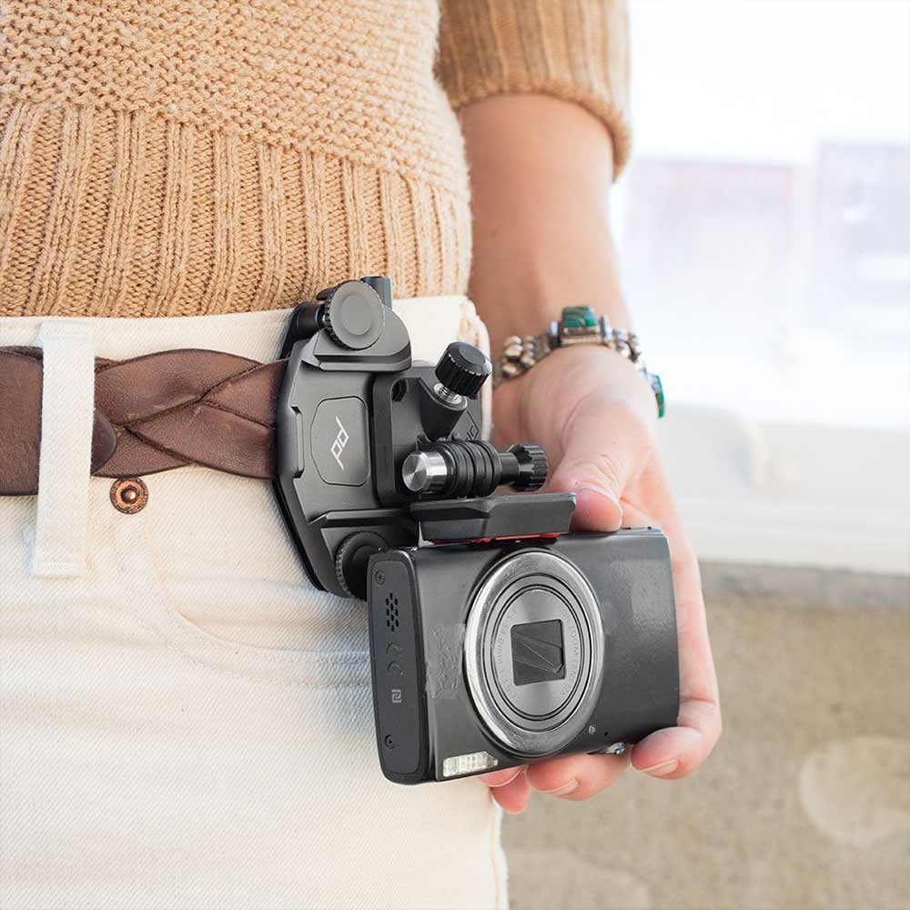 Get a full pan and tilt range to create smoother videos with your GoPro, Sony or another action camera with the Peak Design P.O.V Mount Kit V2. Buy online.