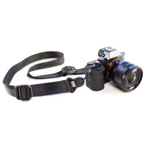Peak Design Slide Lite unpadded camera strap in black