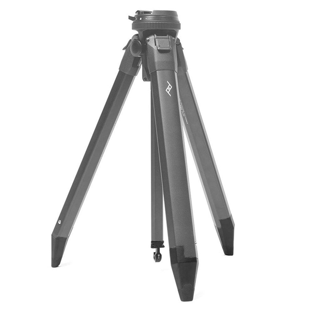 Convert a Travel Tripod into an ultralight tabletop-sized tripod using the Peak Designs ultralight Tripod Converter kit. Tripod travel accessories.