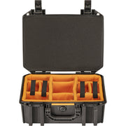 Pelican V300C Vault Equipment Case with padded dividers.