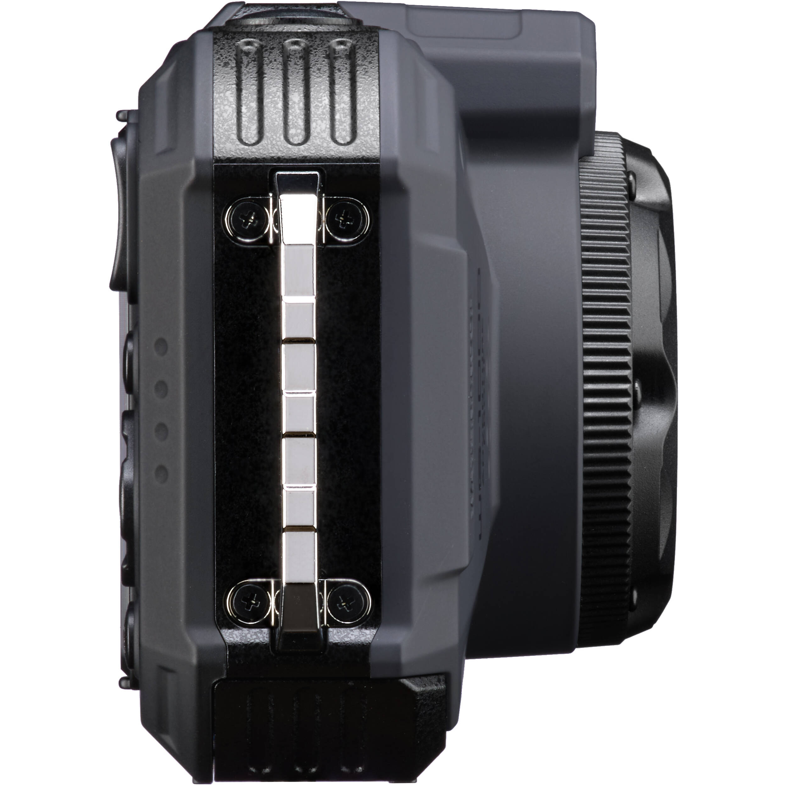 Pentax WG-1000 rugged compact camera in grey, waterproof to 15m, shockproof, with 16.35MP sensor and 4x optical zoom.